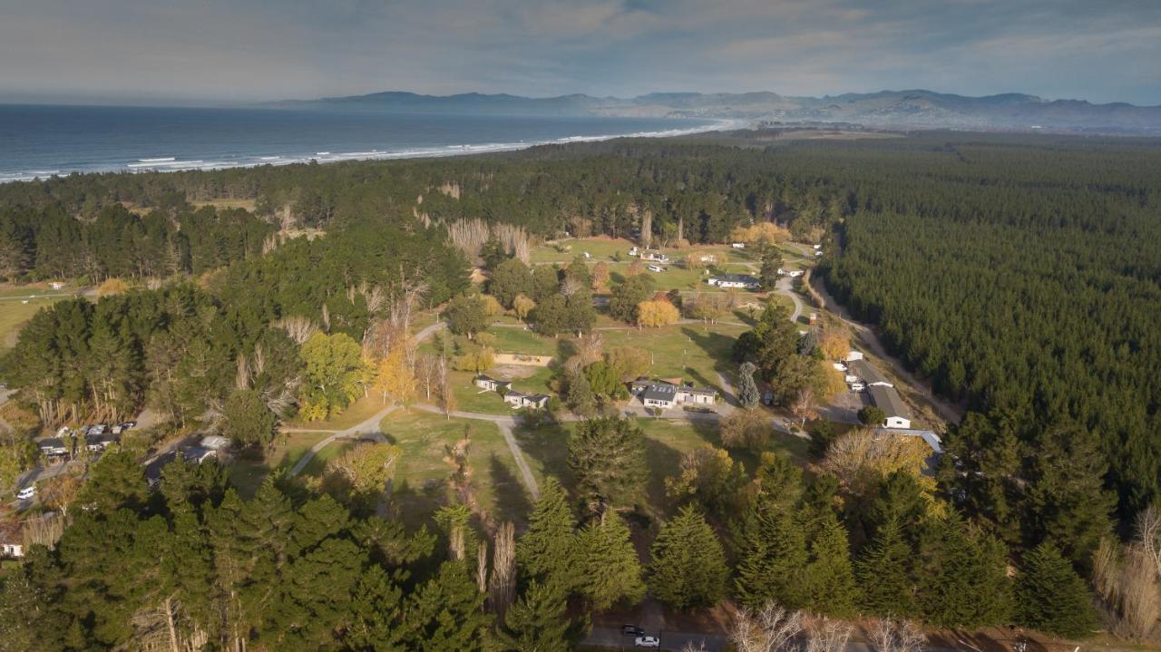 Spencer Beach Top 10 Holiday Park Christchurch Exteriör bild